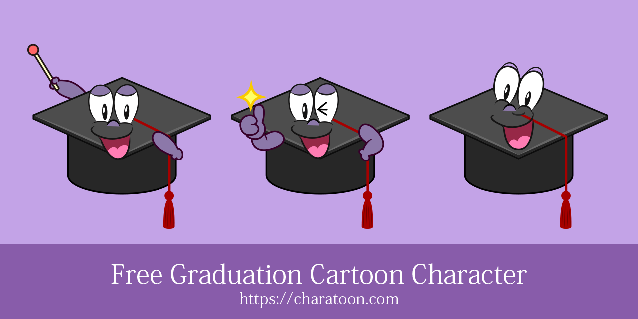 Imágenes prediseñadas de personaje de Graduación gratis