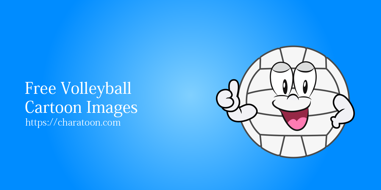 Imágenes prediseñadas de personaje de Voleibol gratis