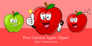 Cartoon Apple Clipart