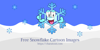 Cartoon Snowflake Clipart