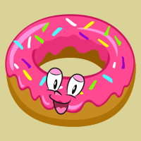 Donut Cartoon