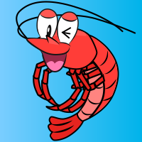 Shrimp Cartoon