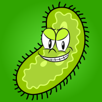 Bacteria Cartoon