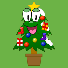 Christmas Tree Cartoon