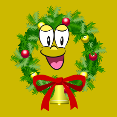 Wreath Cartoon