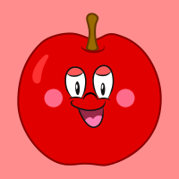 Apple Cartoon