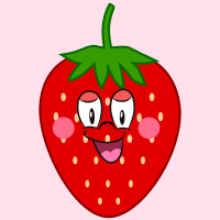 Strawberry Cartoon