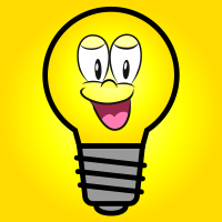 Light Bulb Cartoon