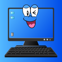 Computer Cartoon