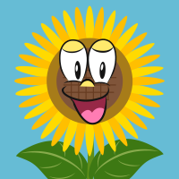 Sunflower Cartoon