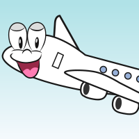 Airplane Cartoon