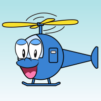 Helicopter Cartoon