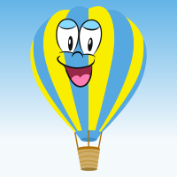 Hot Air Balloon Cartoon