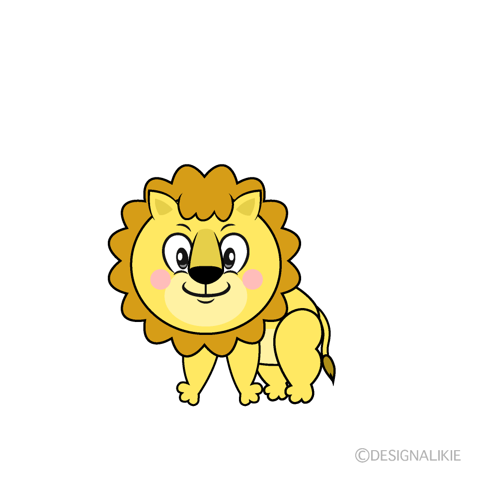 Lion Cartoon Character Image