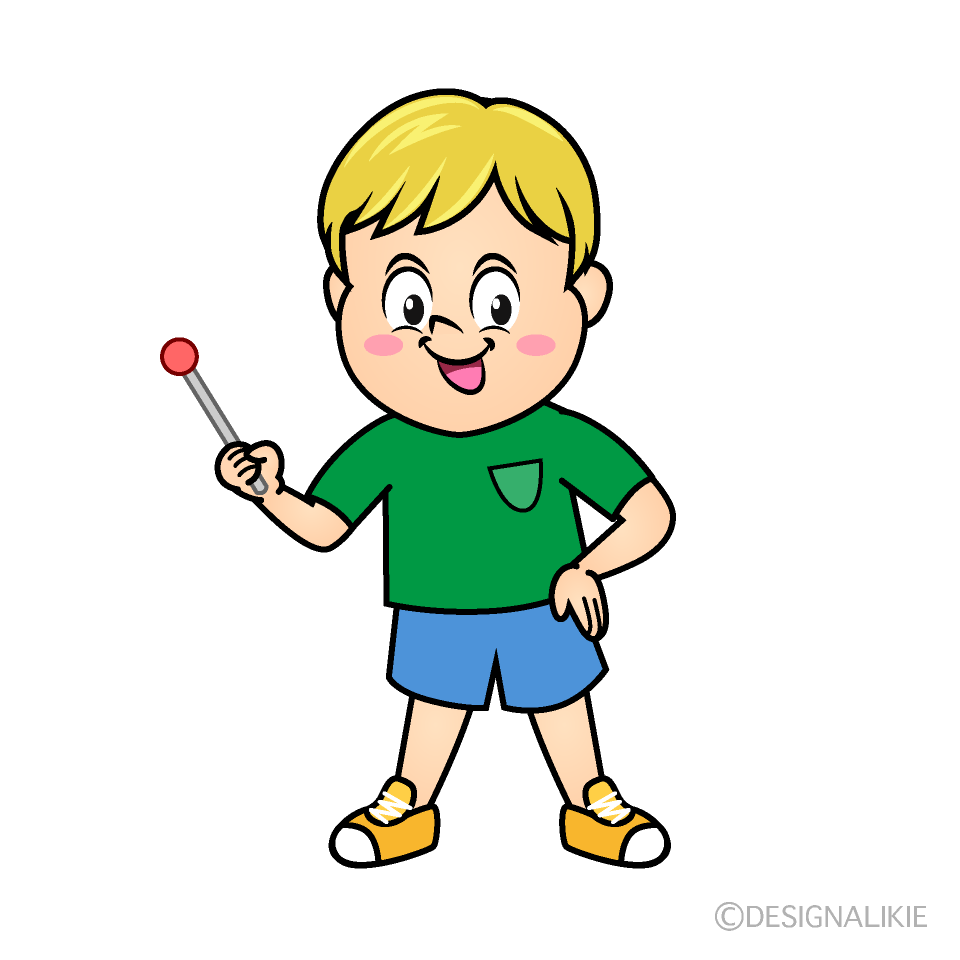 Speaking Boy Cartoon Character Image