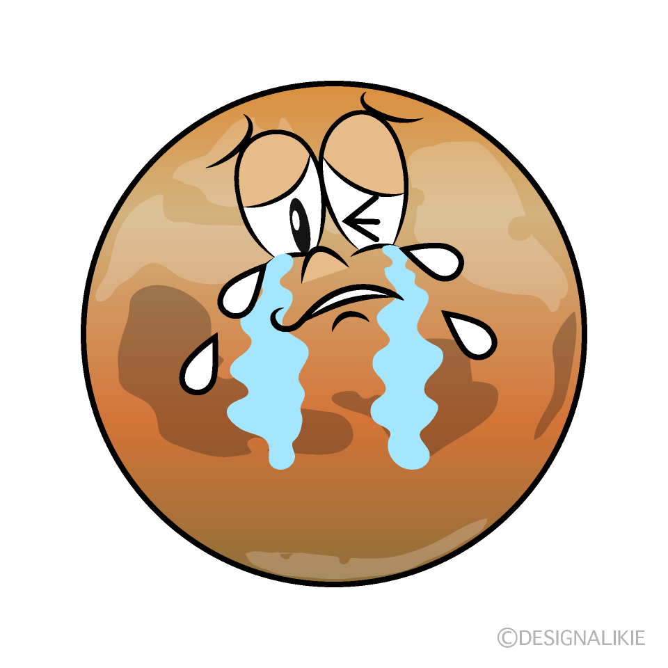 Marte Llorando Animado