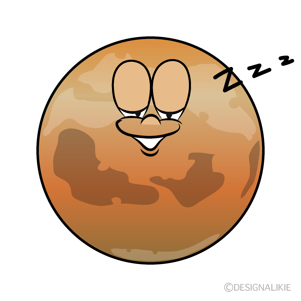 Marte Durmiendo Animado