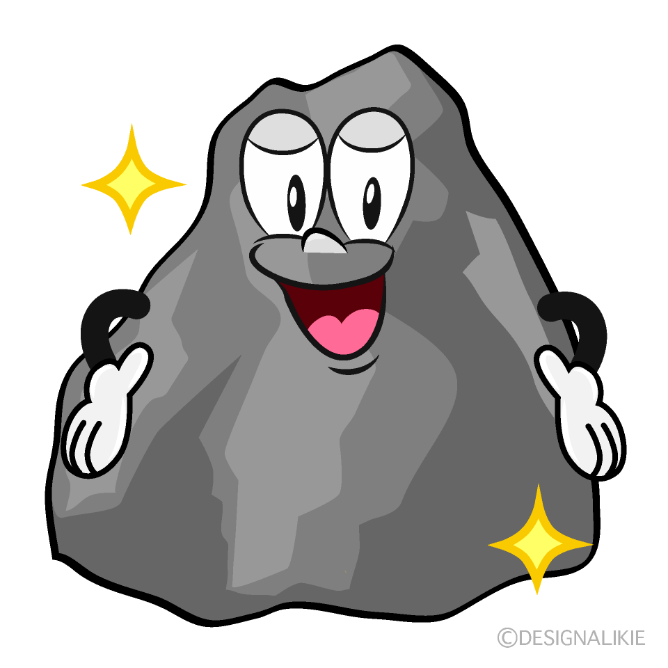Glitter Rock Cartoon Character Image