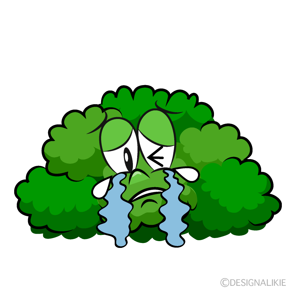 Crying Bush Cartoon Character Image