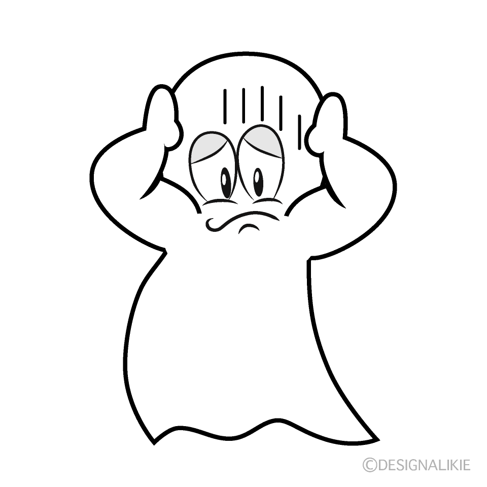 Fantasma Deprimido Animado