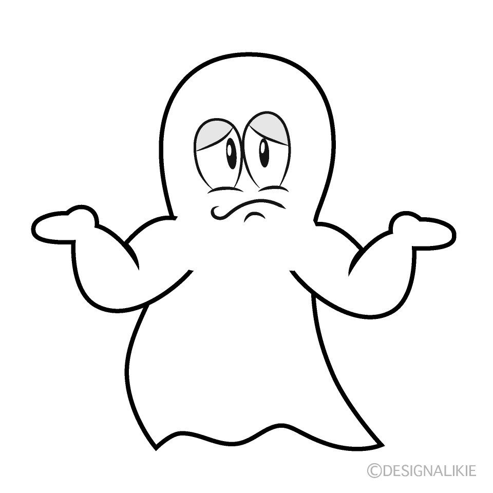 Fantasma Preocupado Animado