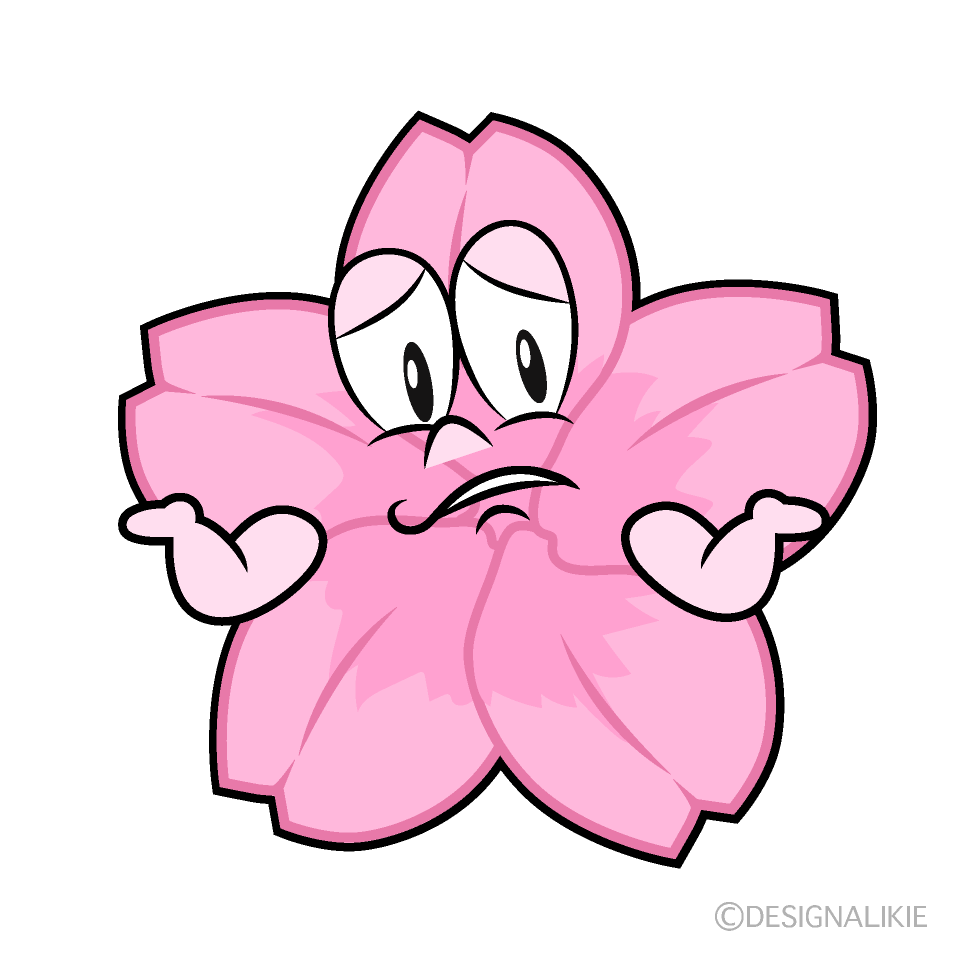 Cerezo en Flor Preocupado Animado