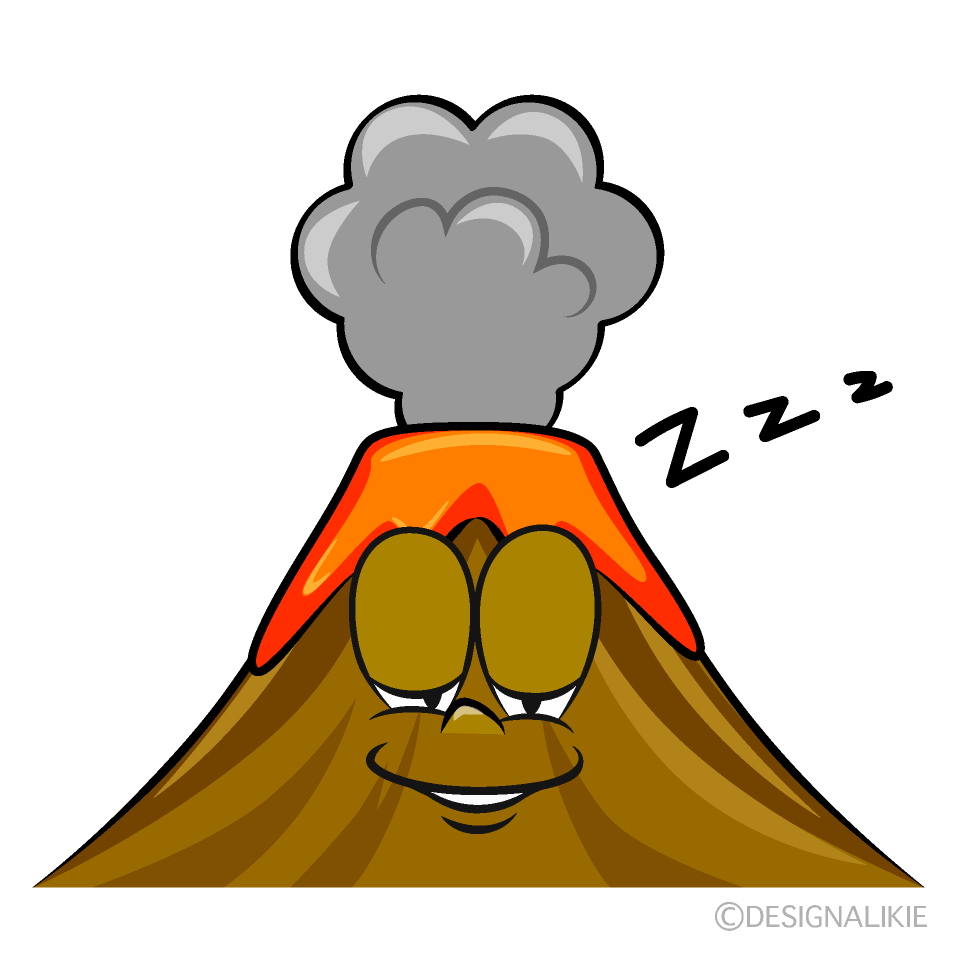 Volcán Durmiendo Animado