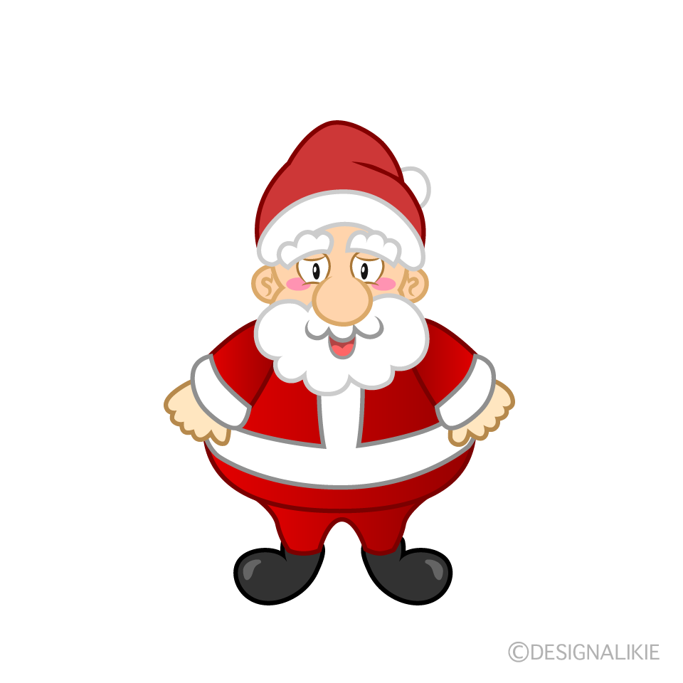 Santa Cartoon Character Image