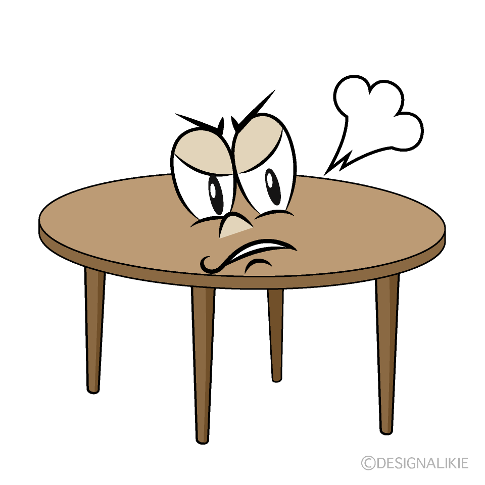Mesa Enojada Animado