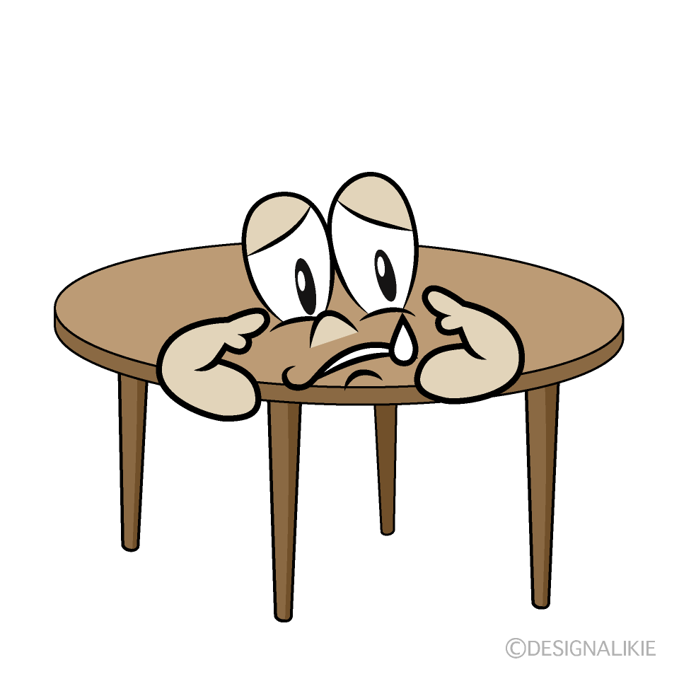 Mesa Triste Animado