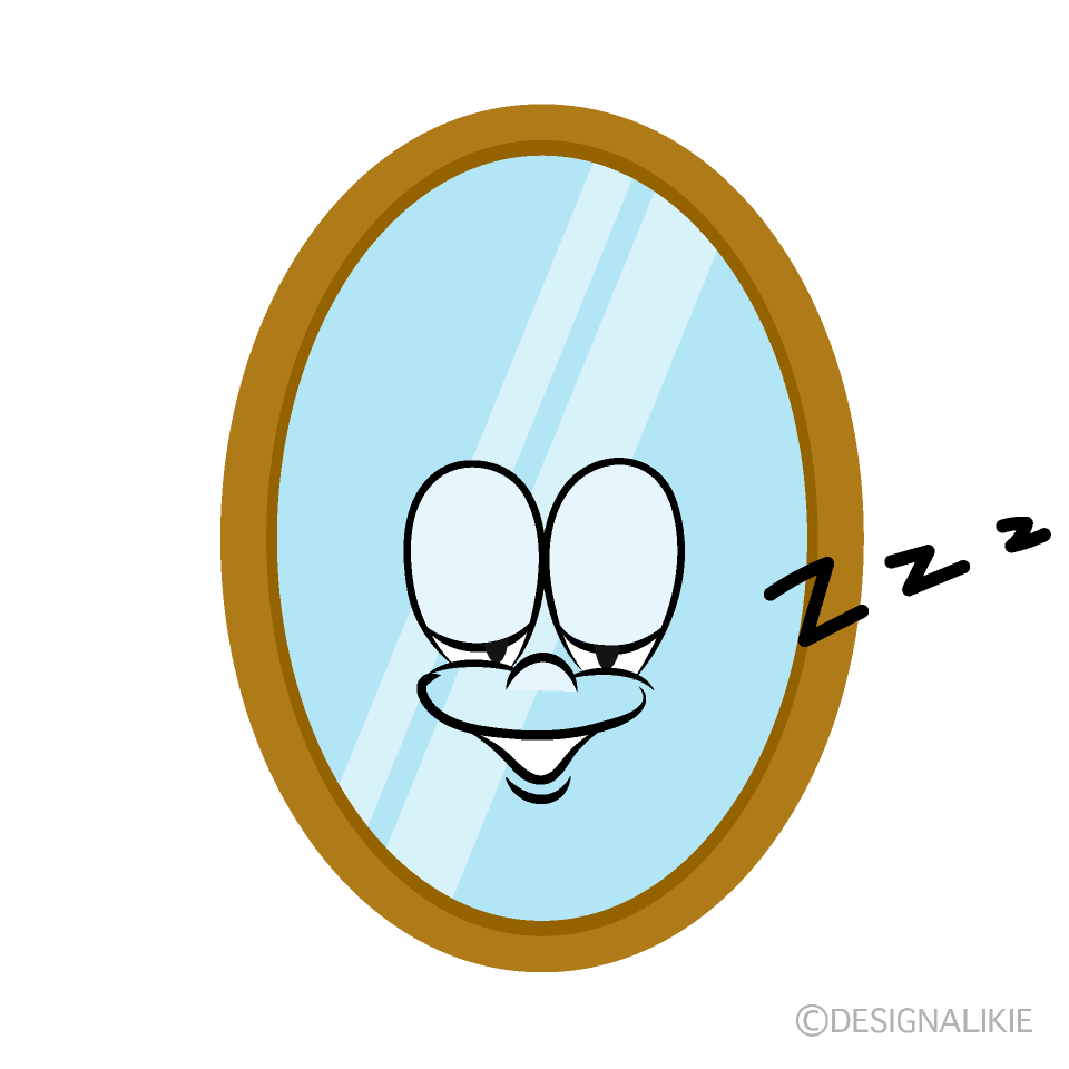 Espejo Durmiendo Animado