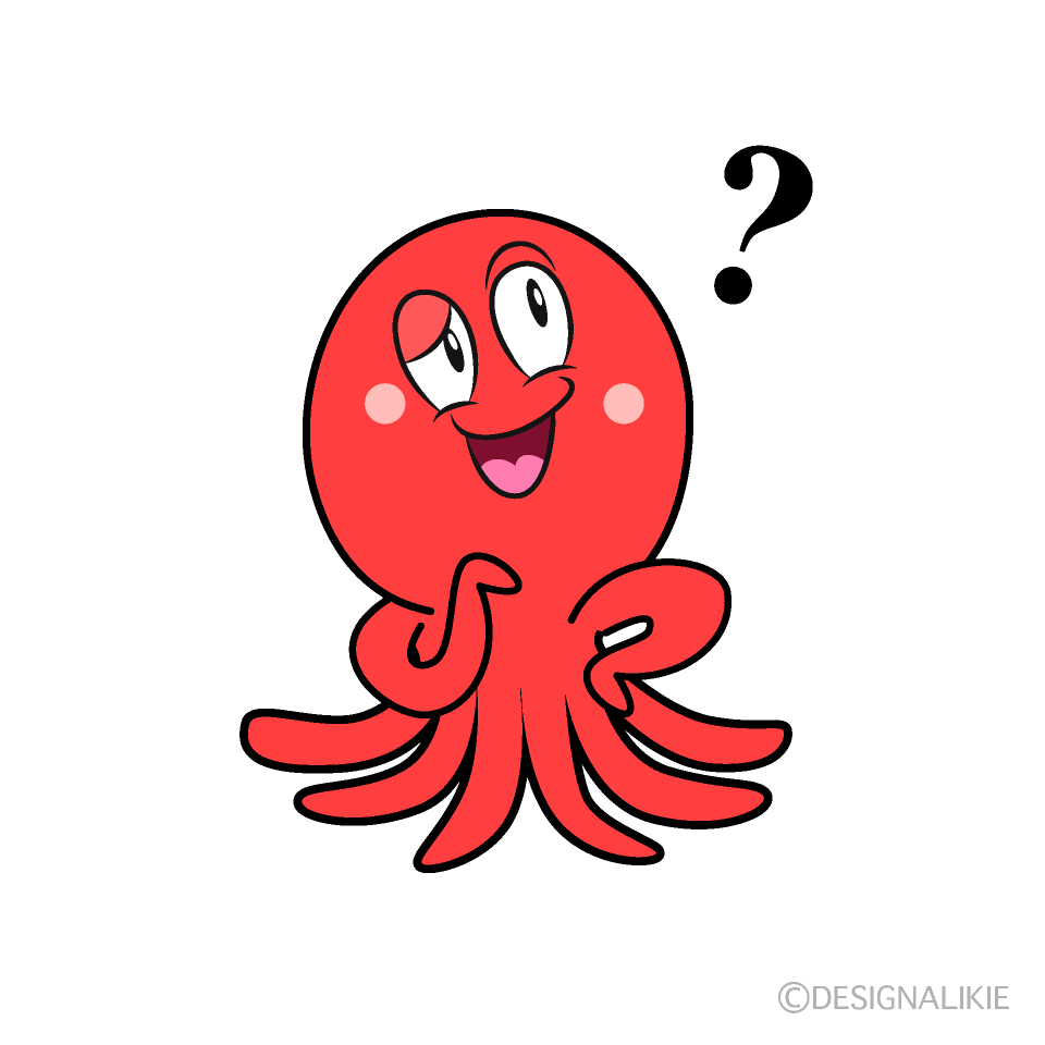 Pulpo Pensando Animado