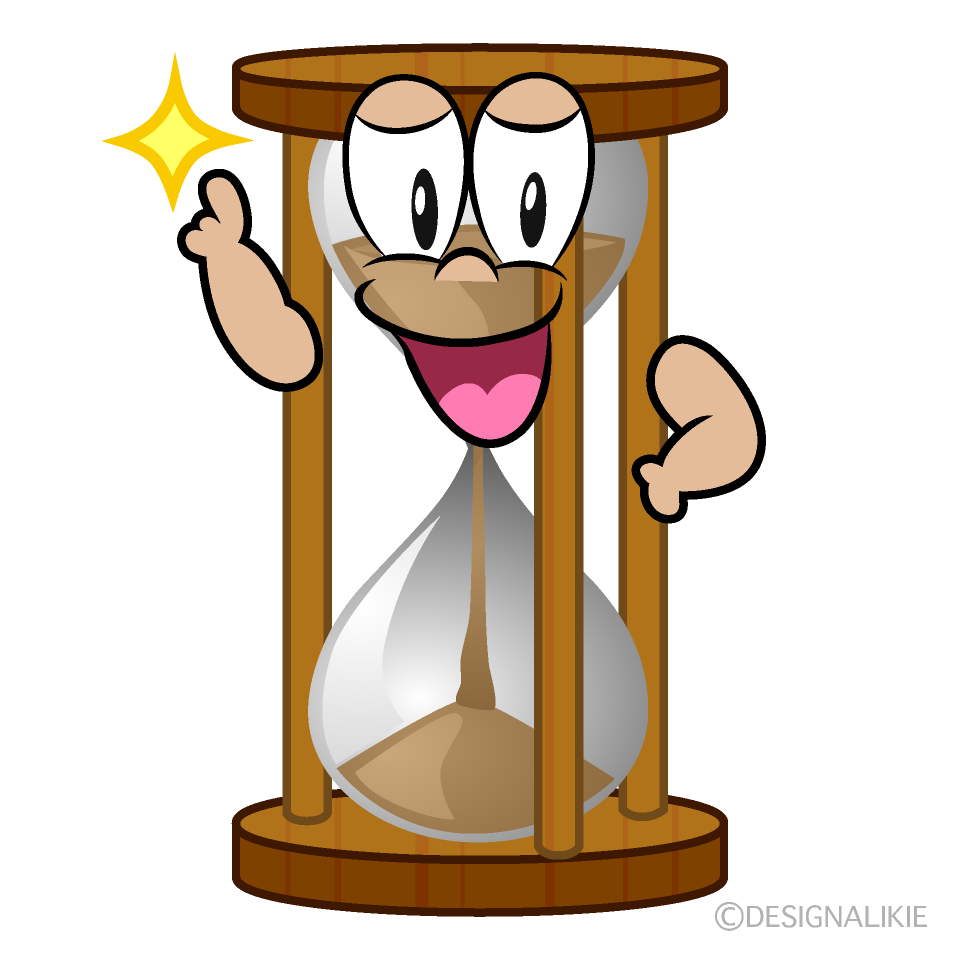 Reloj de Arena Posando Animado