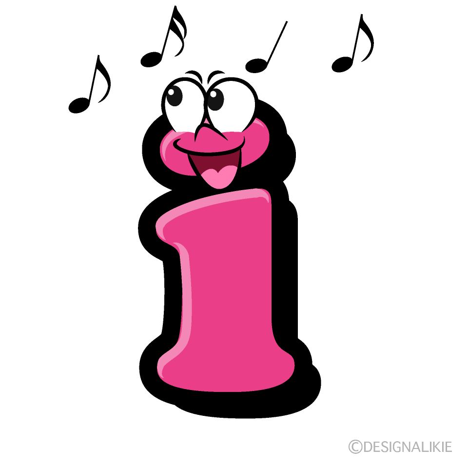 i minúscula Cantando Animado