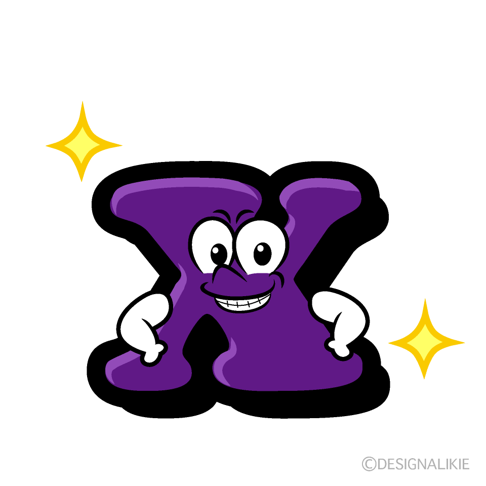 Glitter x Cartoon Character Image