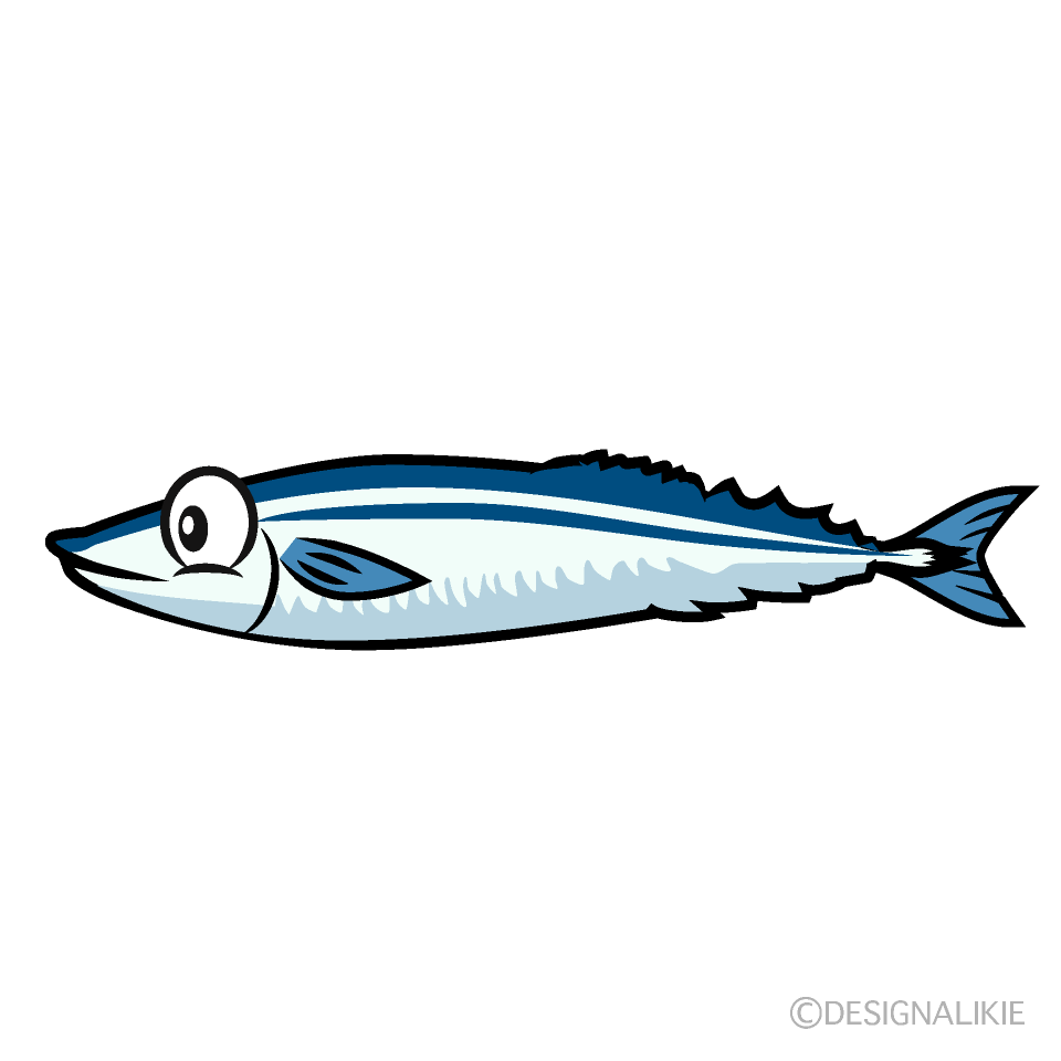 Saury Cartoon Character Image