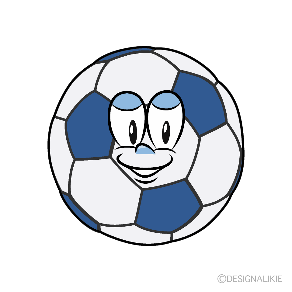 Soccer Ball Cartoon Character Image