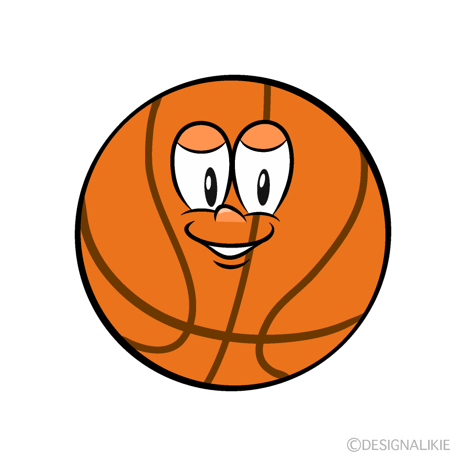 Basketball Ball Cartoon Character Image
