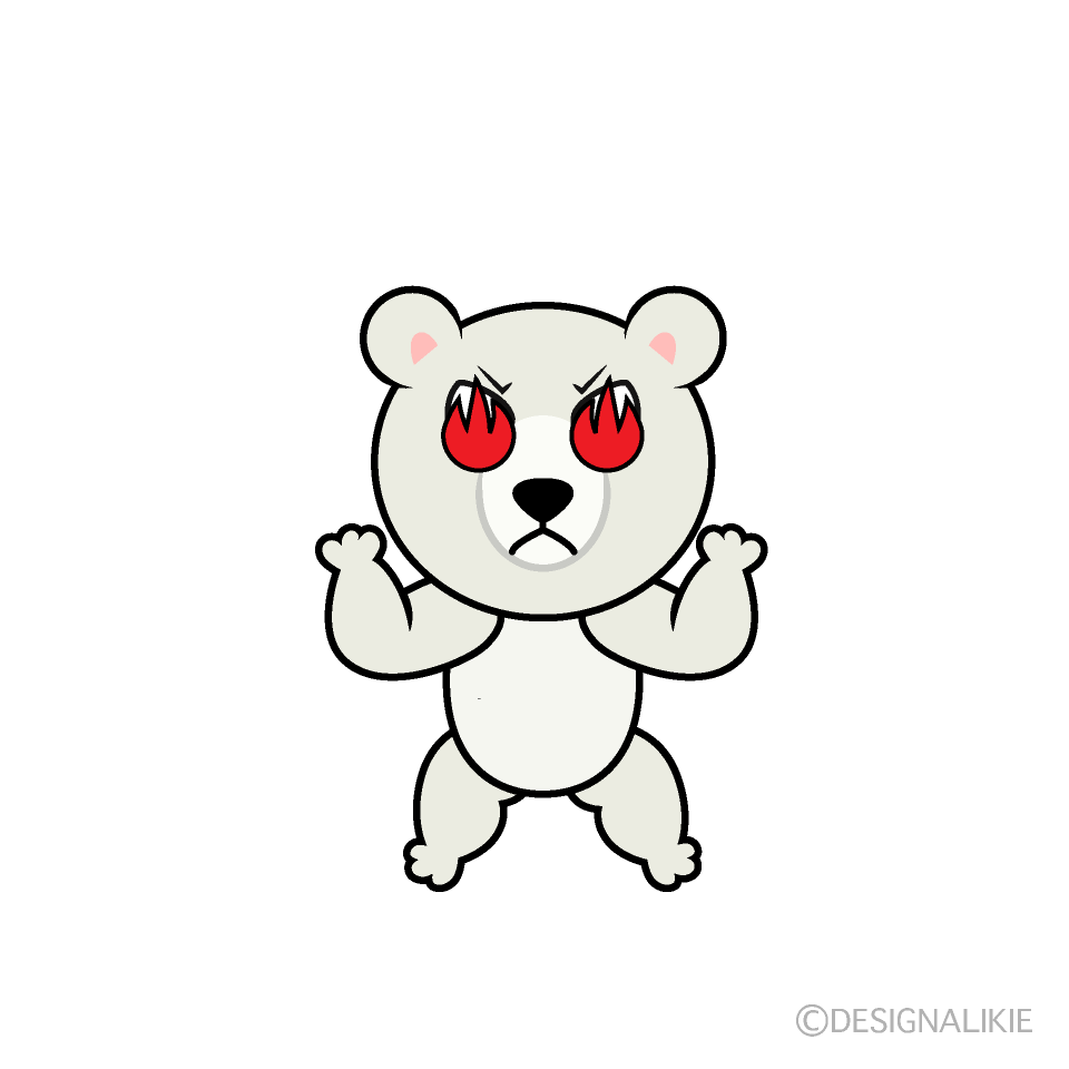 Oso Polar Entusiasta Animado