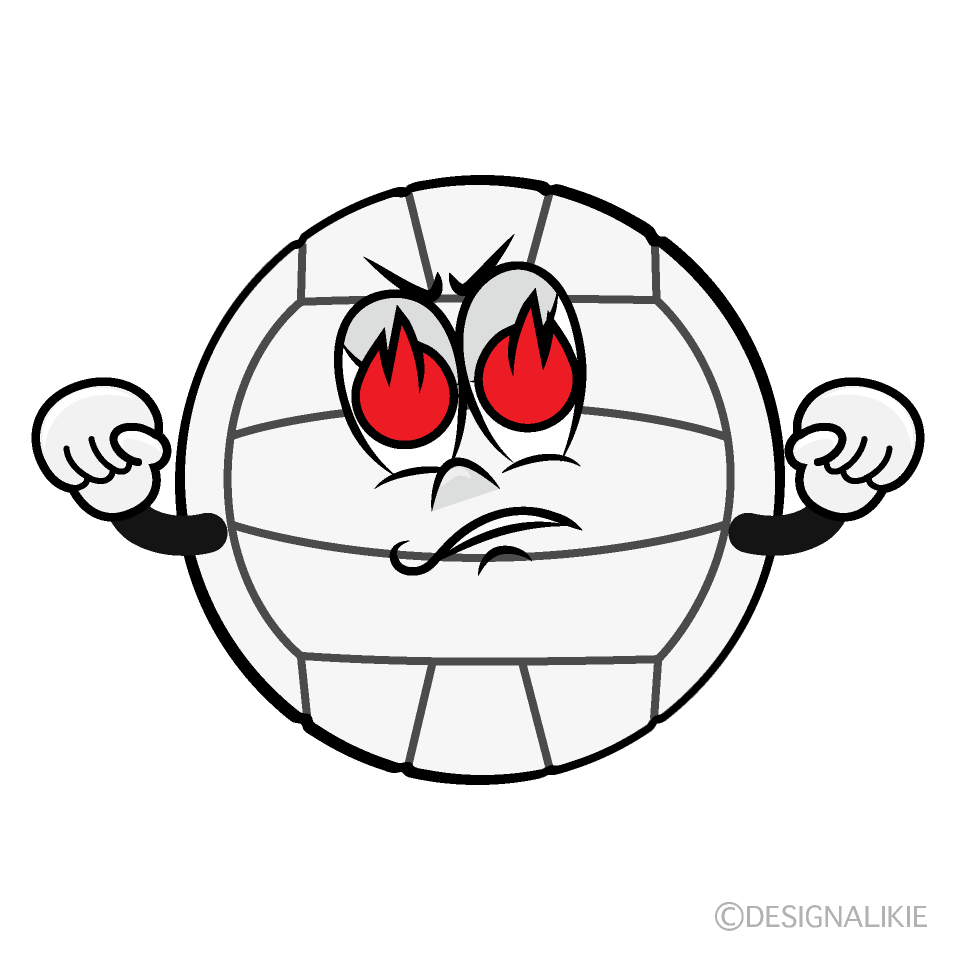 Pelota de Voleibol Entusiasmo Animado
