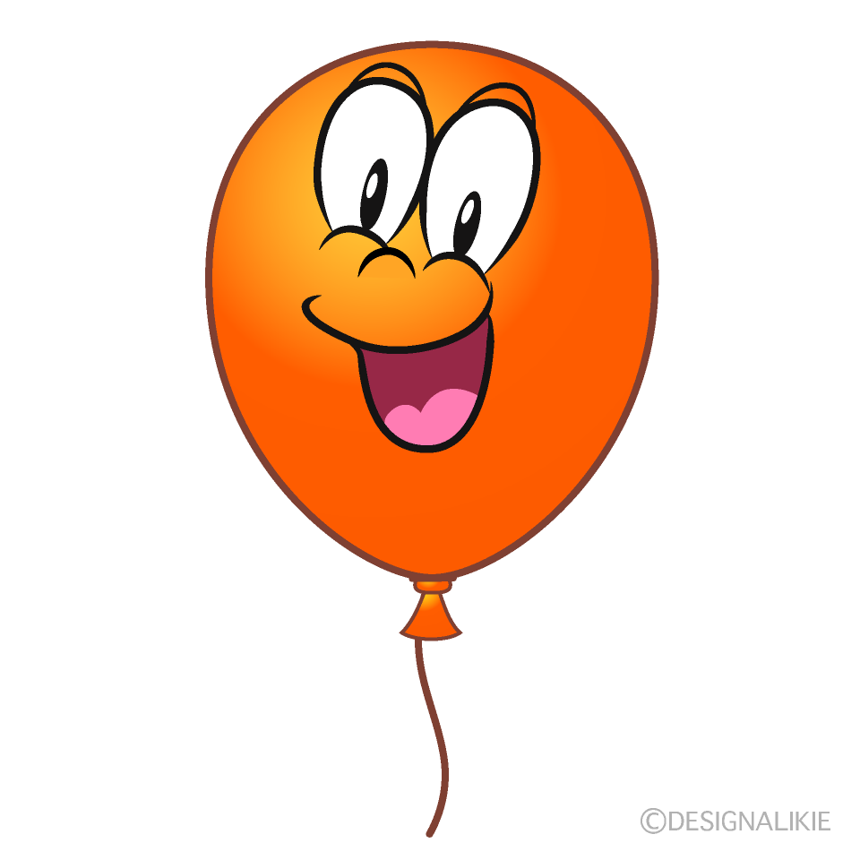 Surprising Balloon Cartoon Character Image