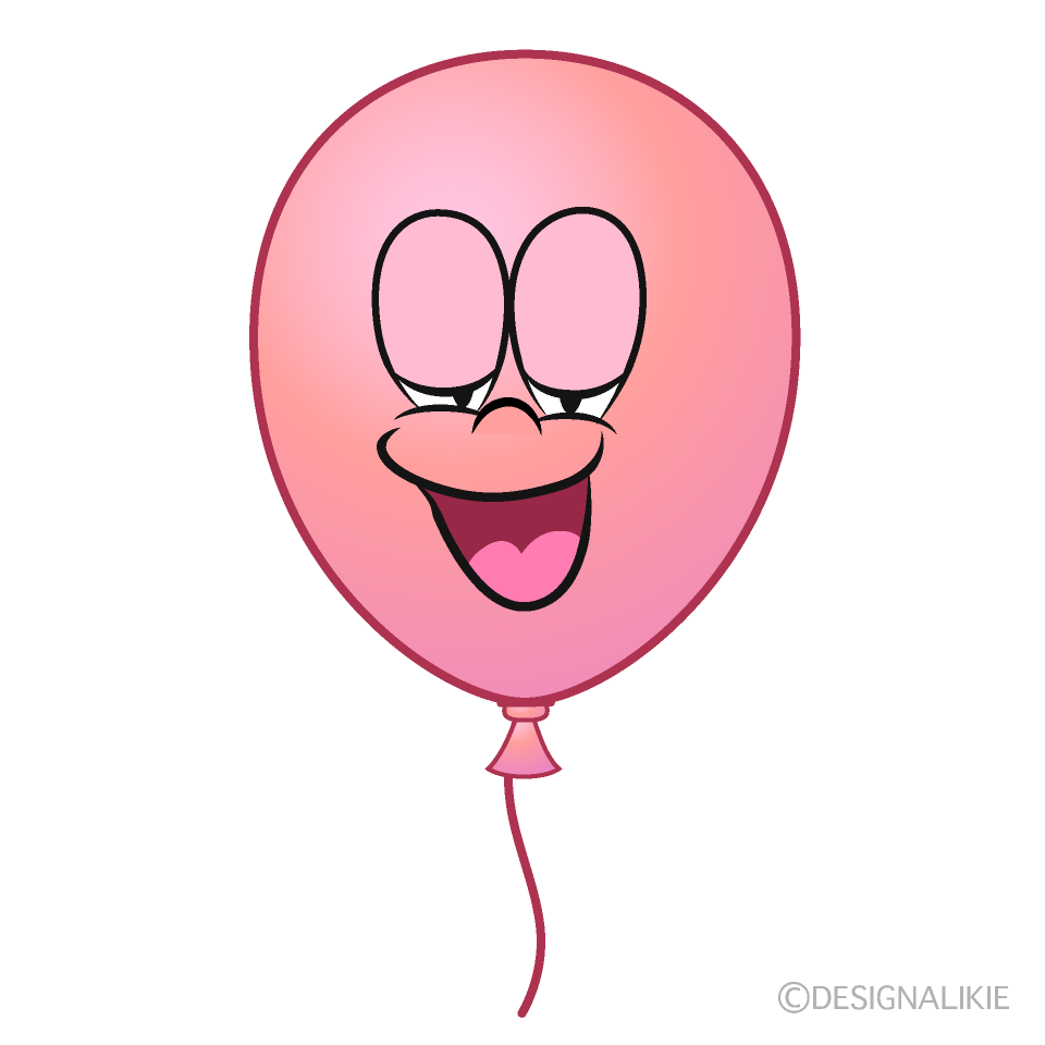 Relaxing Balloon Cartoon Character Image