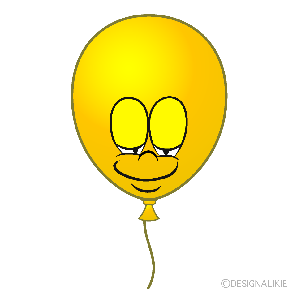 Sleeping Balloon Cartoon Character Image