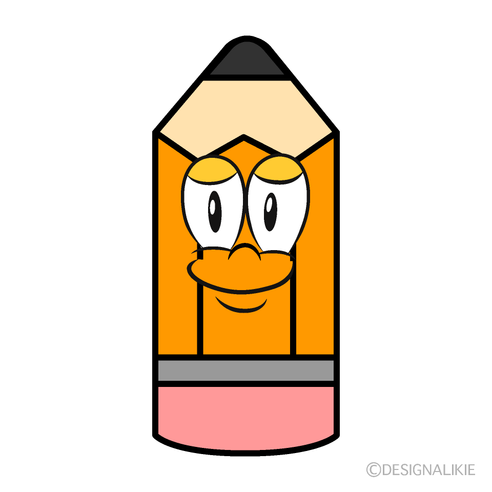 Pencil Cartoon Character Image
