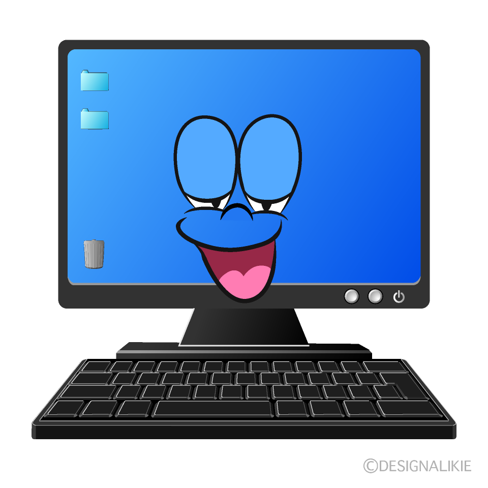 Computadora Relajante Animado