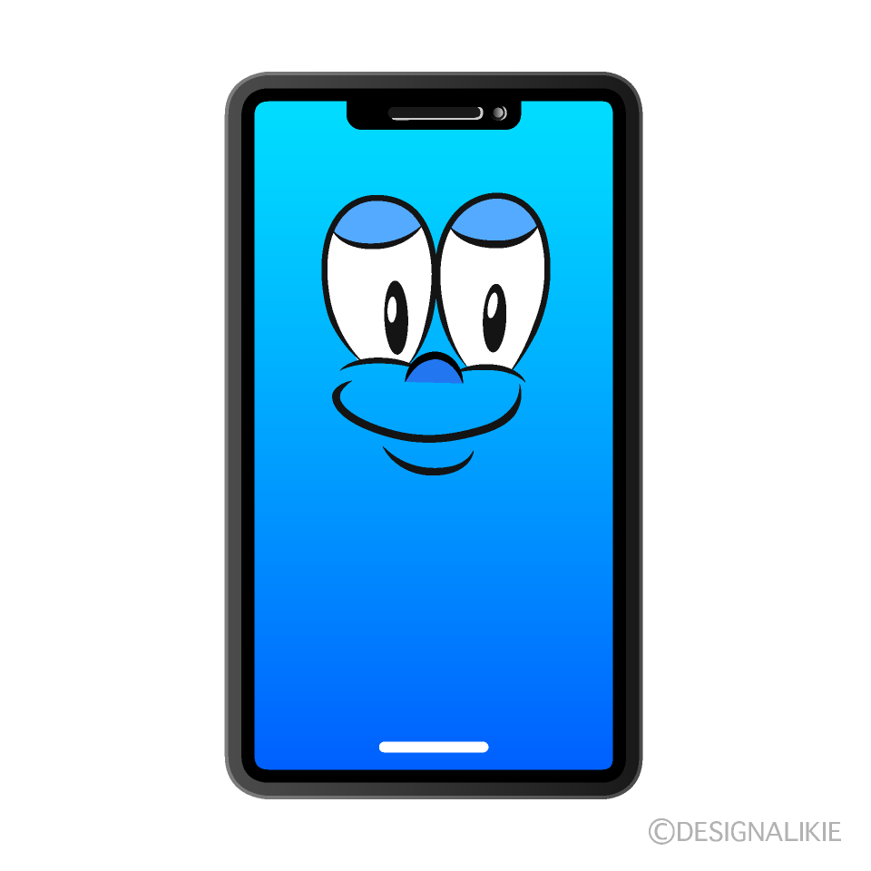Phone Cartoon Character Image