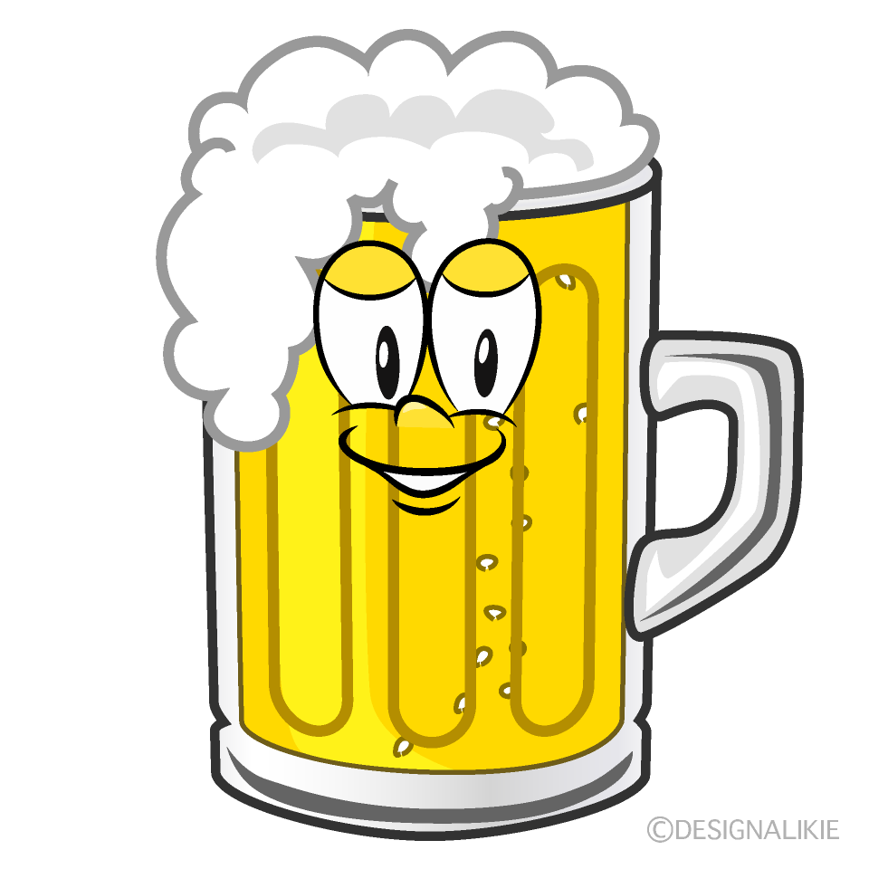Beer Cartoon Character Image