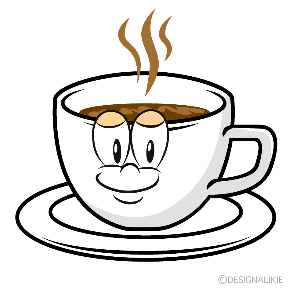Coffee Cartoon Character Image