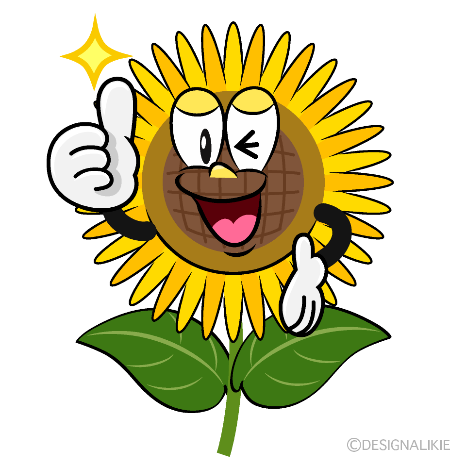 Pulgares arriba Girasol Animado
