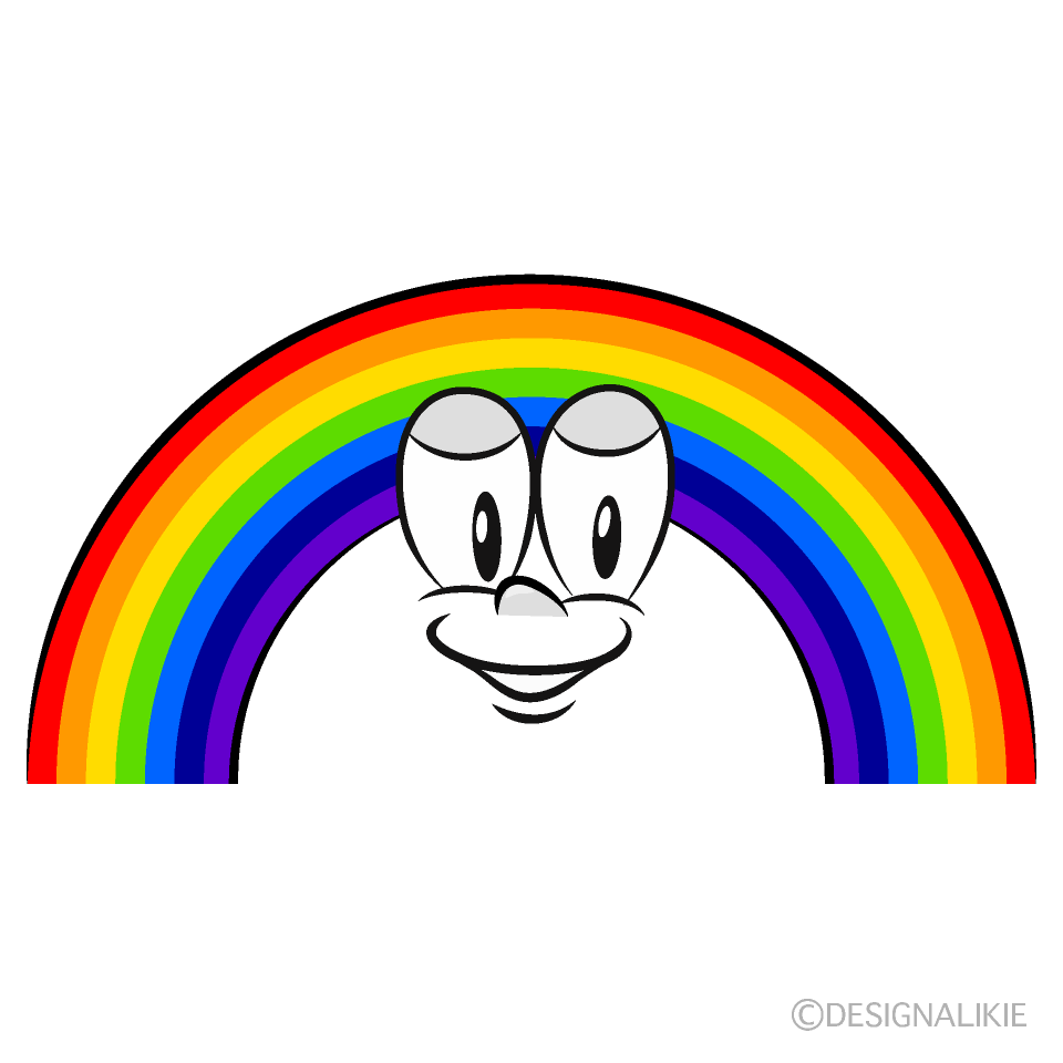 Rainbow Cartoon Character Image